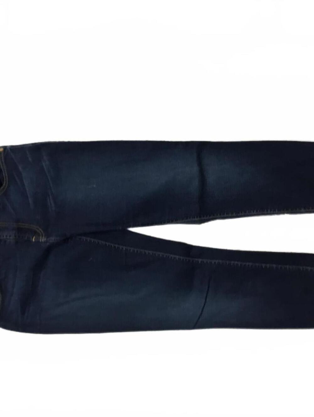 7 For All Mankind Mid Rise Skinny Jeans - Dark Wash, Size 29